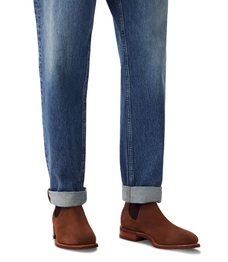 RM Williams Comfort Craftsman Boots Brown Suede-2